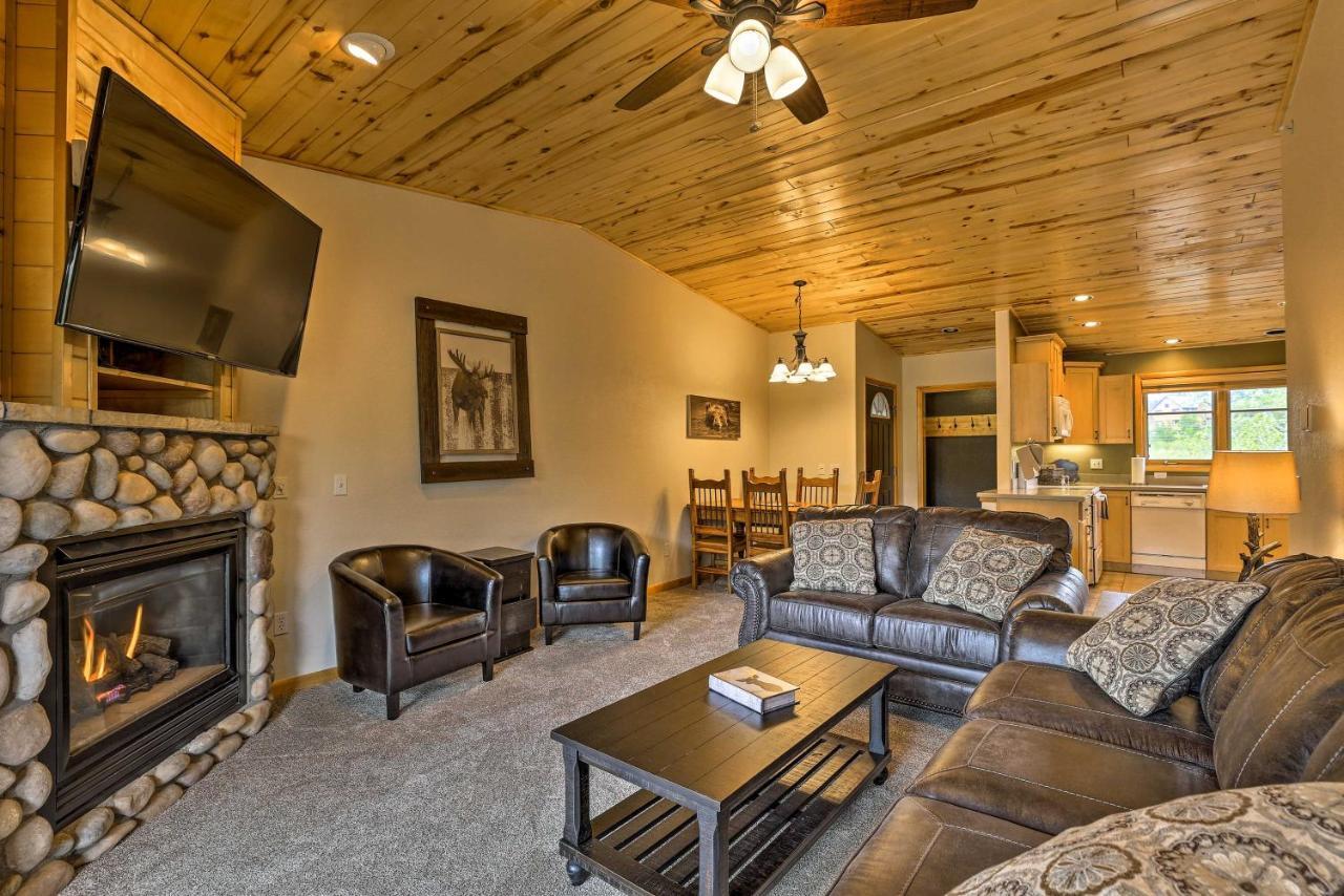 Mountain-View Condo With Deck Walk To Grand Lake Esterno foto