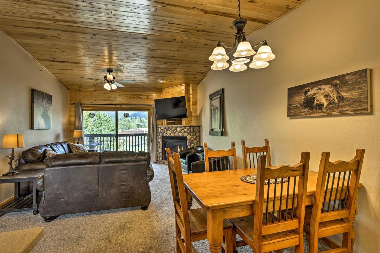 Mountain-View Condo With Deck Walk To Grand Lake Esterno foto