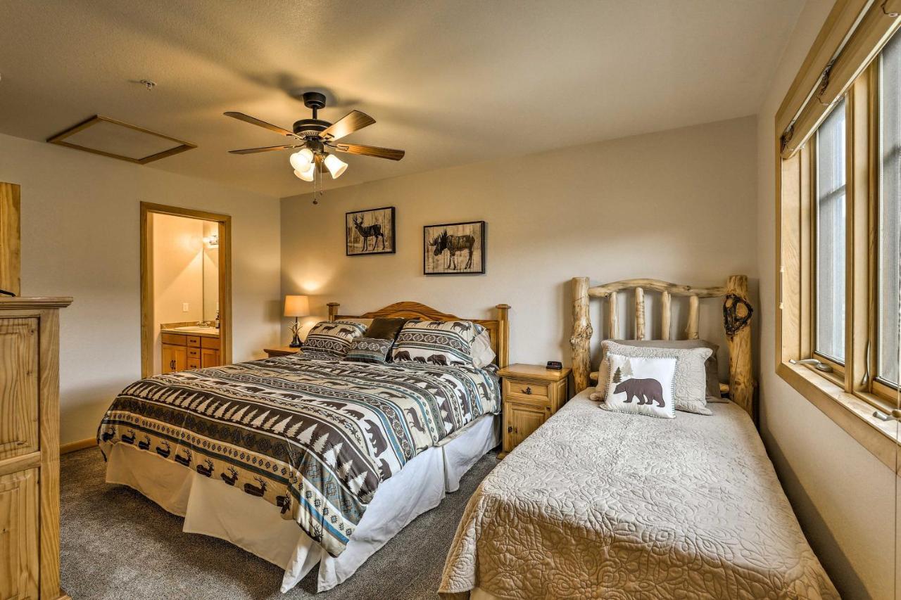 Mountain-View Condo With Deck Walk To Grand Lake Esterno foto