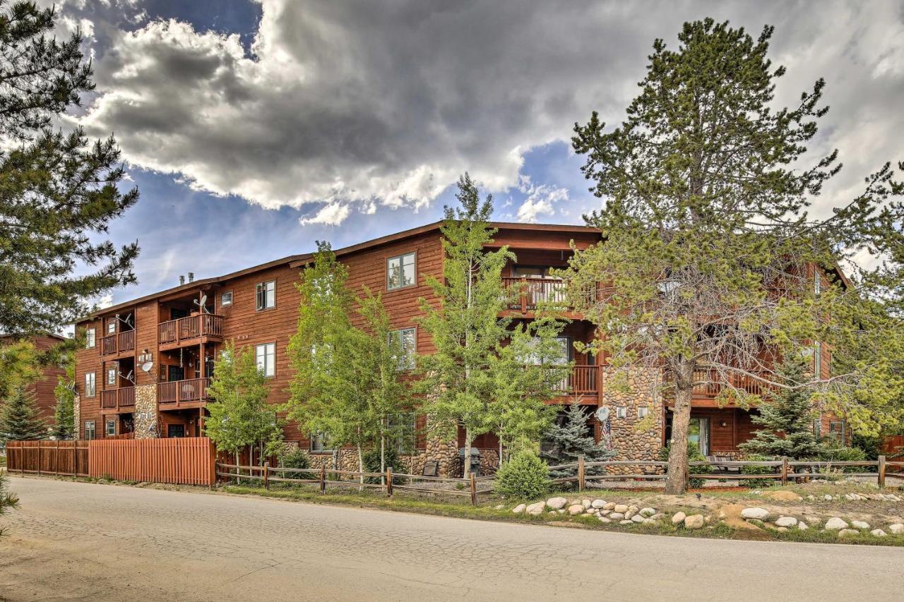 Mountain-View Condo With Deck Walk To Grand Lake Esterno foto