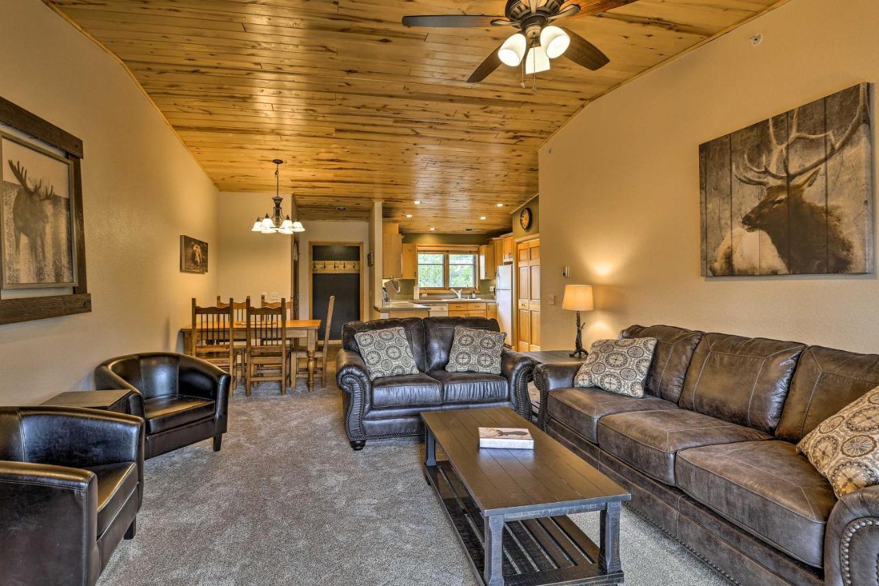 Mountain-View Condo With Deck Walk To Grand Lake Esterno foto
