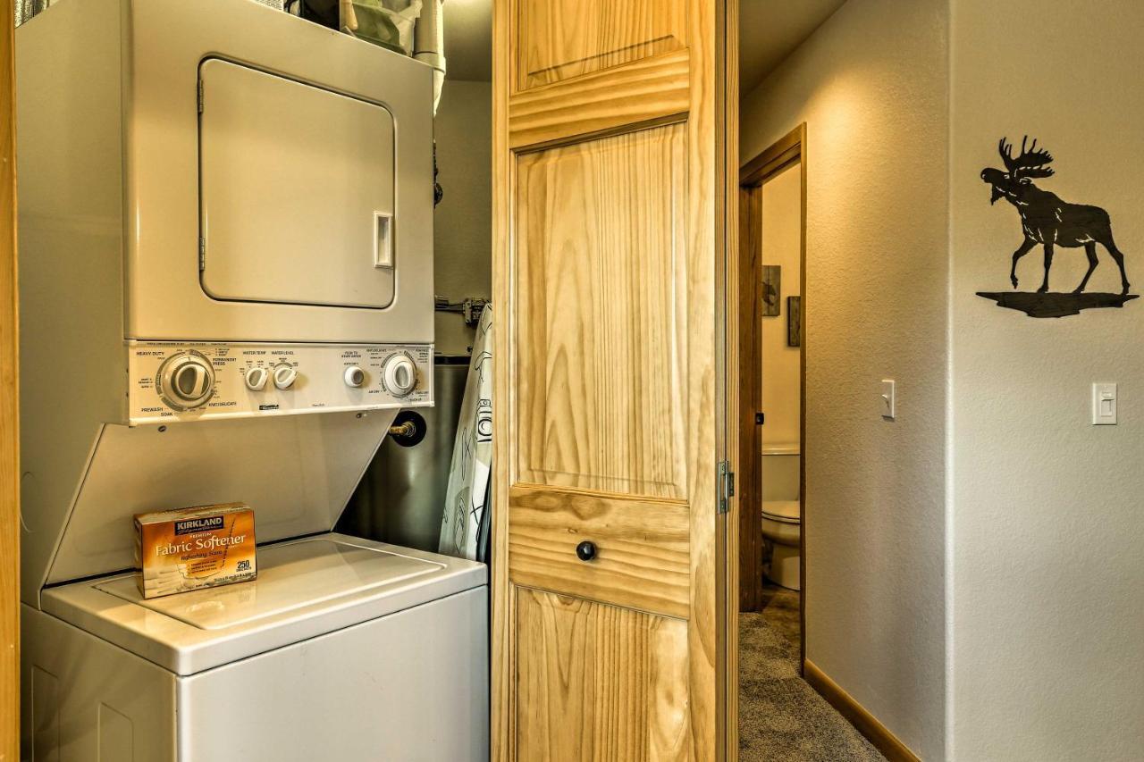 Mountain-View Condo With Deck Walk To Grand Lake Esterno foto