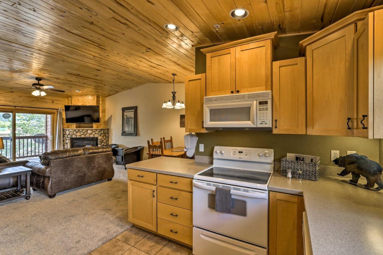 Mountain-View Condo With Deck Walk To Grand Lake Esterno foto