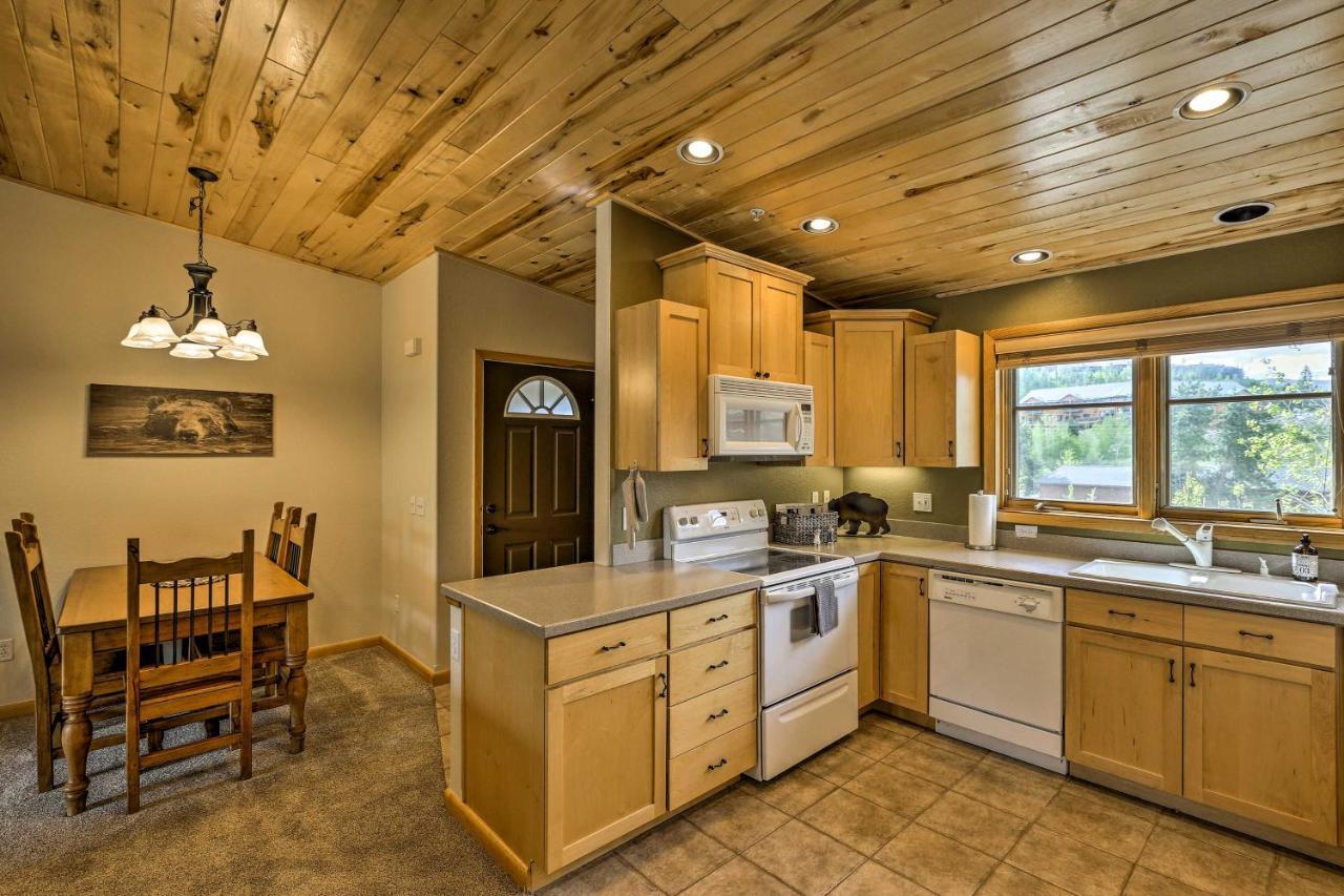 Mountain-View Condo With Deck Walk To Grand Lake Esterno foto